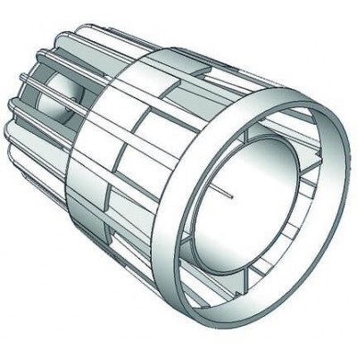 Grila Nylon Pentru Termintie Evacuare Gaze Arse  Centrale Termice